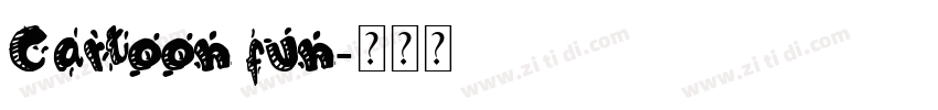 Cartoon fun字体转换